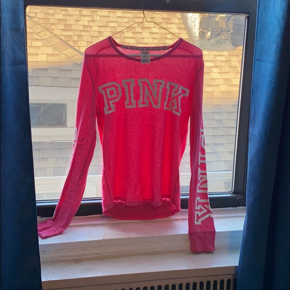 Pink thin sweater